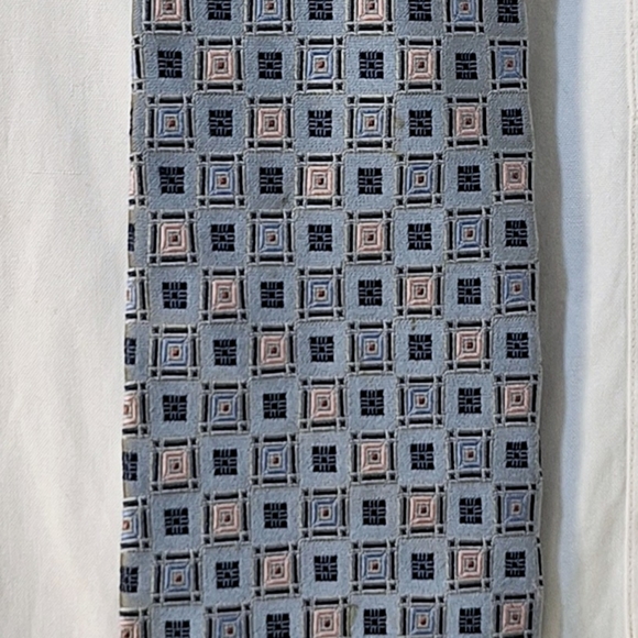 Xtra Long Burma Bimas Powder Blue 100% Silk&Imported Fabric Dry Cleaned - Picture 6 of 6